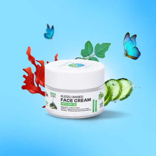 Dr. Pooja’s Trqois Terra Kudzu-based Face Cream with SPF-15