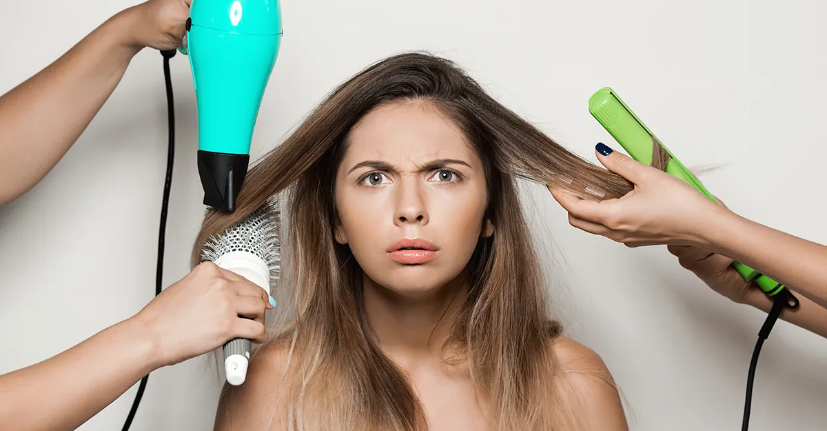 Too many styling products