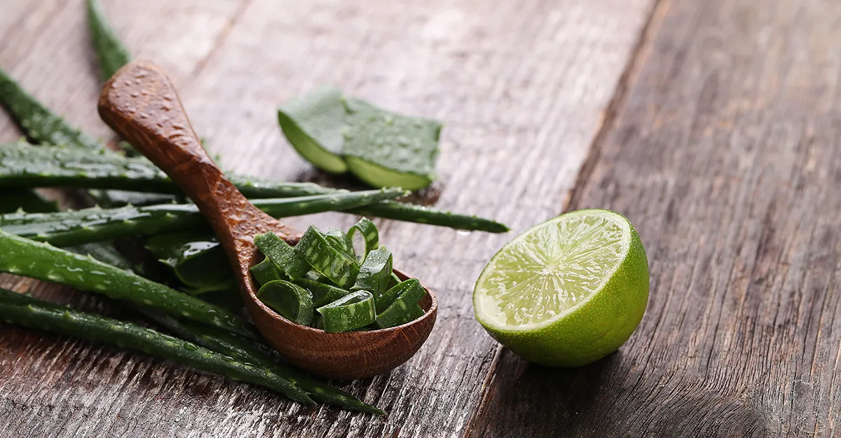Aloe Vera and Lemon, Melasma natural remedy