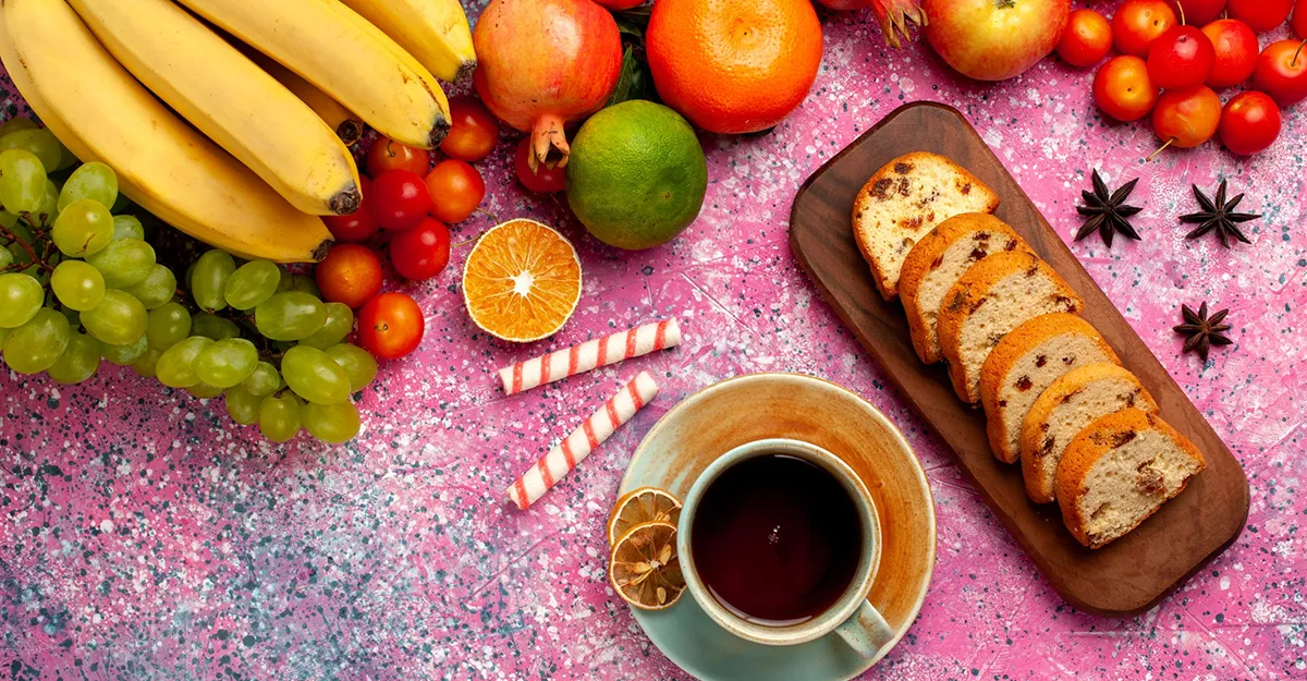 Balance sugar with healthy sugars, with fruits and other alternatives